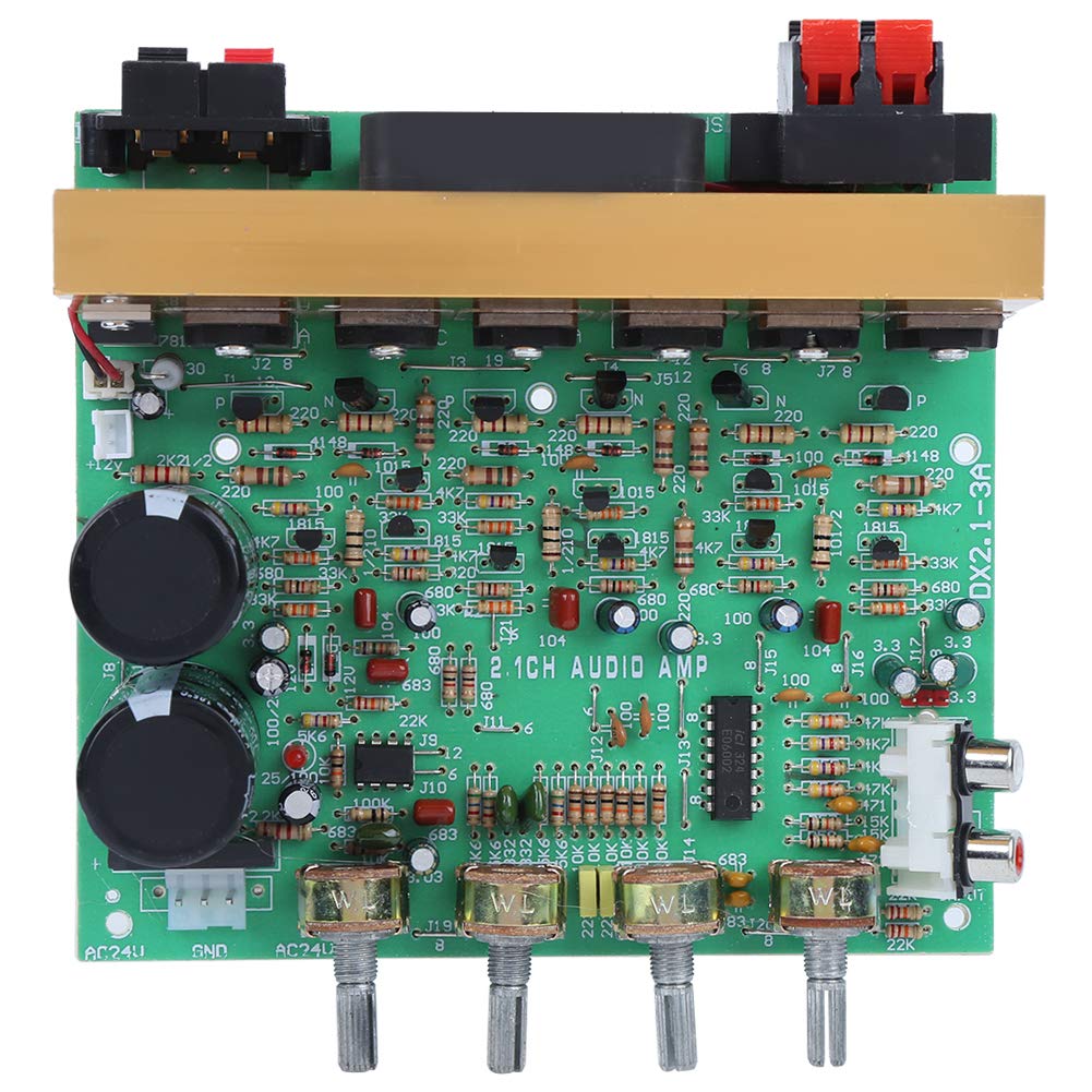 Walfront AC Dual 18-26V 2.1 Channel Subwoofer 300W Power Amplifier Board High Performance Bluetooth Audio Amplifier Board - Image 9