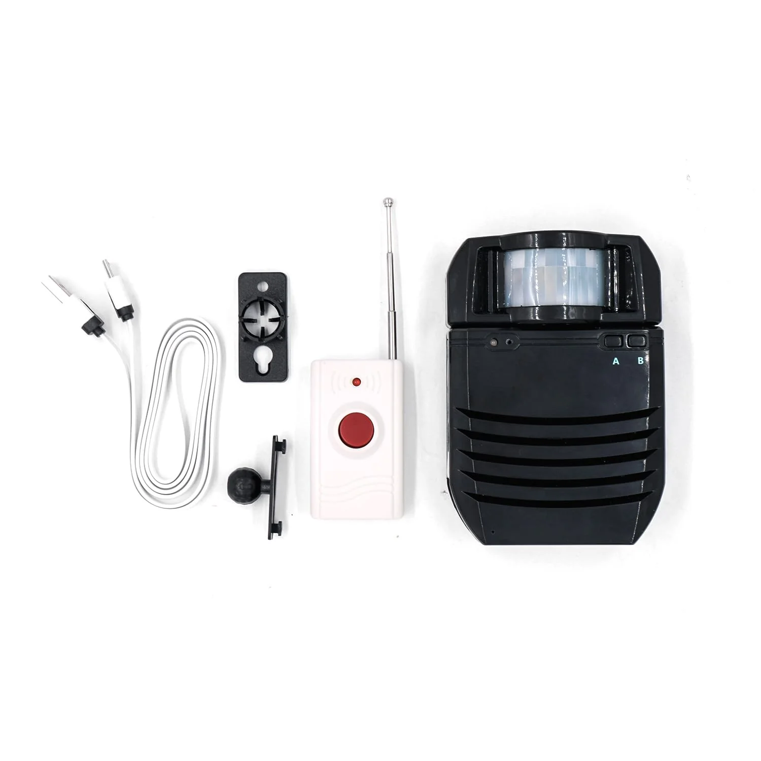 Waytronic PIR Infrared Motion Sensor Activated Sound Player Loudspeaker Alarm Motion Detector for Door Greeter Welcome Guests Entry Alert and Sales Advertising, (Black) - Image 4