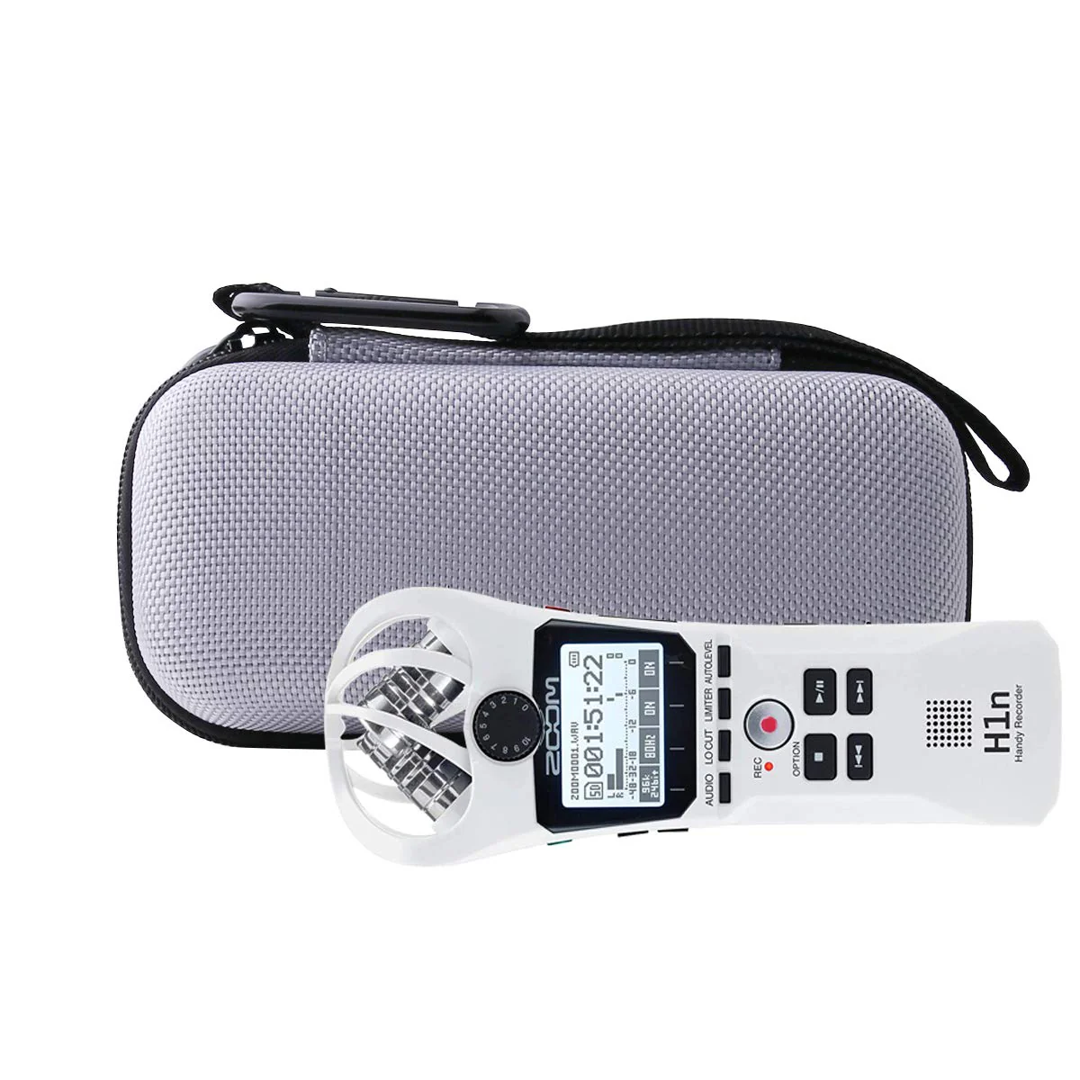 WERJIA Hard EVA Travel Case Fits Zoom H1n/ZH1 H1 Handy Recorder (grey) grey - Image 6