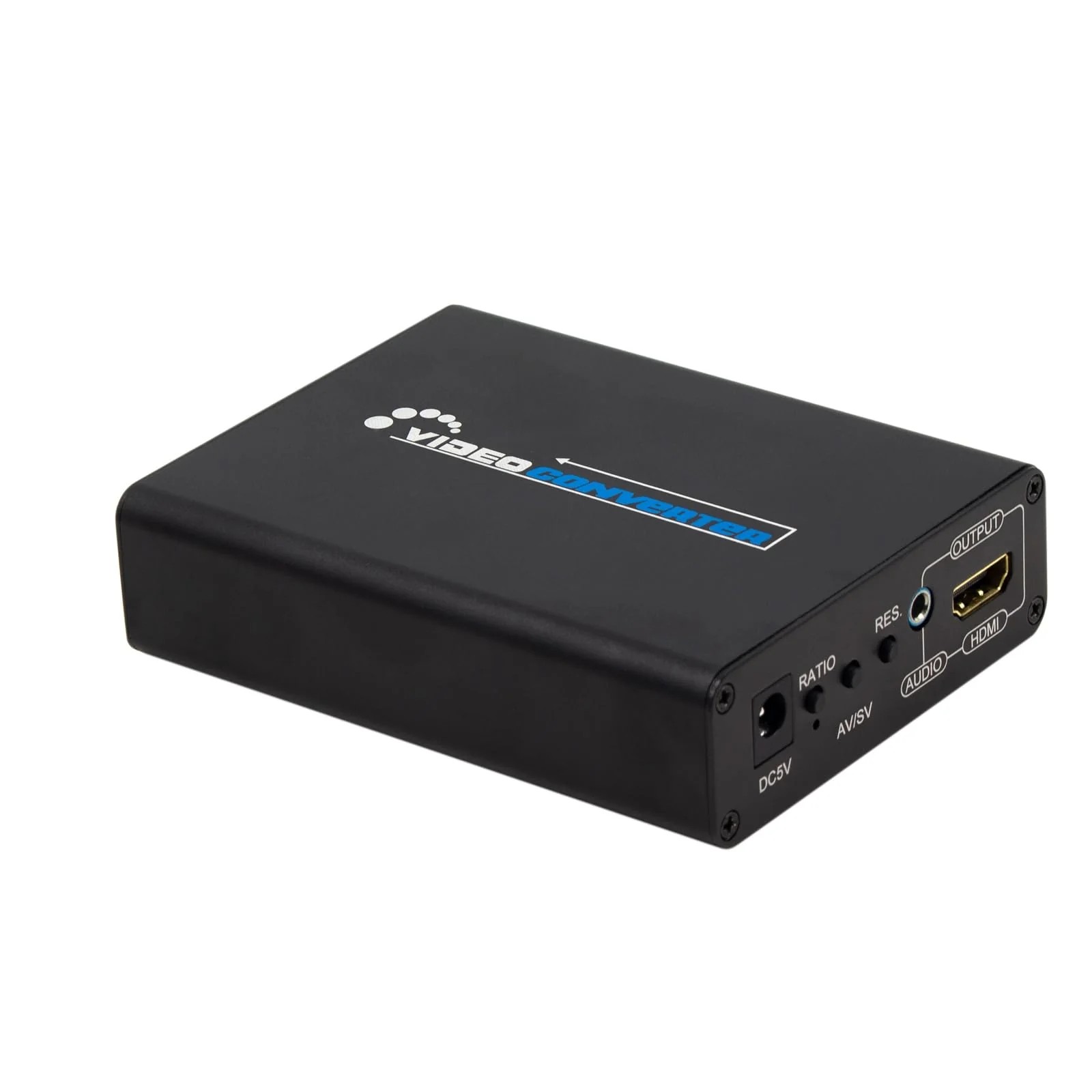 Wiistar AV S-Video to HDMI-Compatible Converter S-Video/RCA+L/R Audio to HD+Audio RCA Adapter with Ratio Switch Composite for PAL/NTSC for VHS/VCR/N64/PS2/Wii/DVD HDTV Monitor - Image 4
