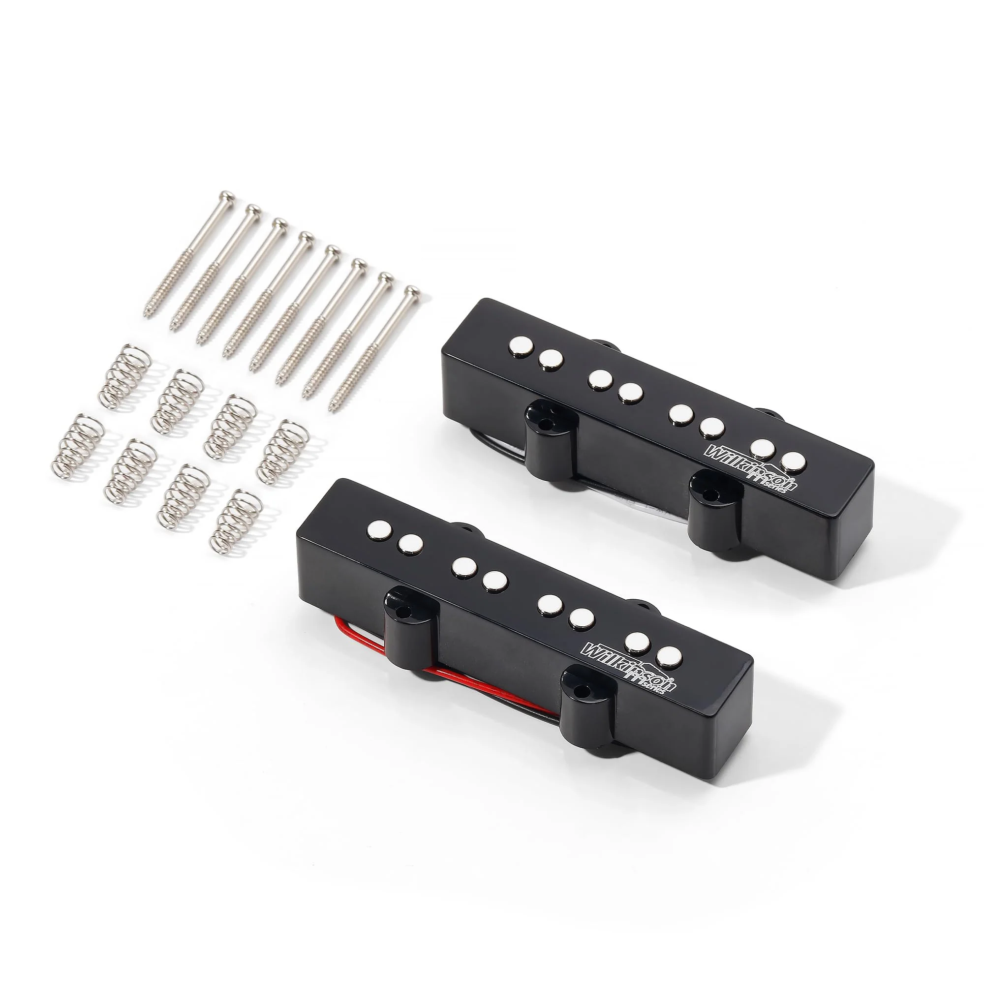 Wilkinson Bass Pickup WOJB Ceramic 4-strings Jazz bass Neck&Bridge pickups set for JB style bass guitar(WOJB)