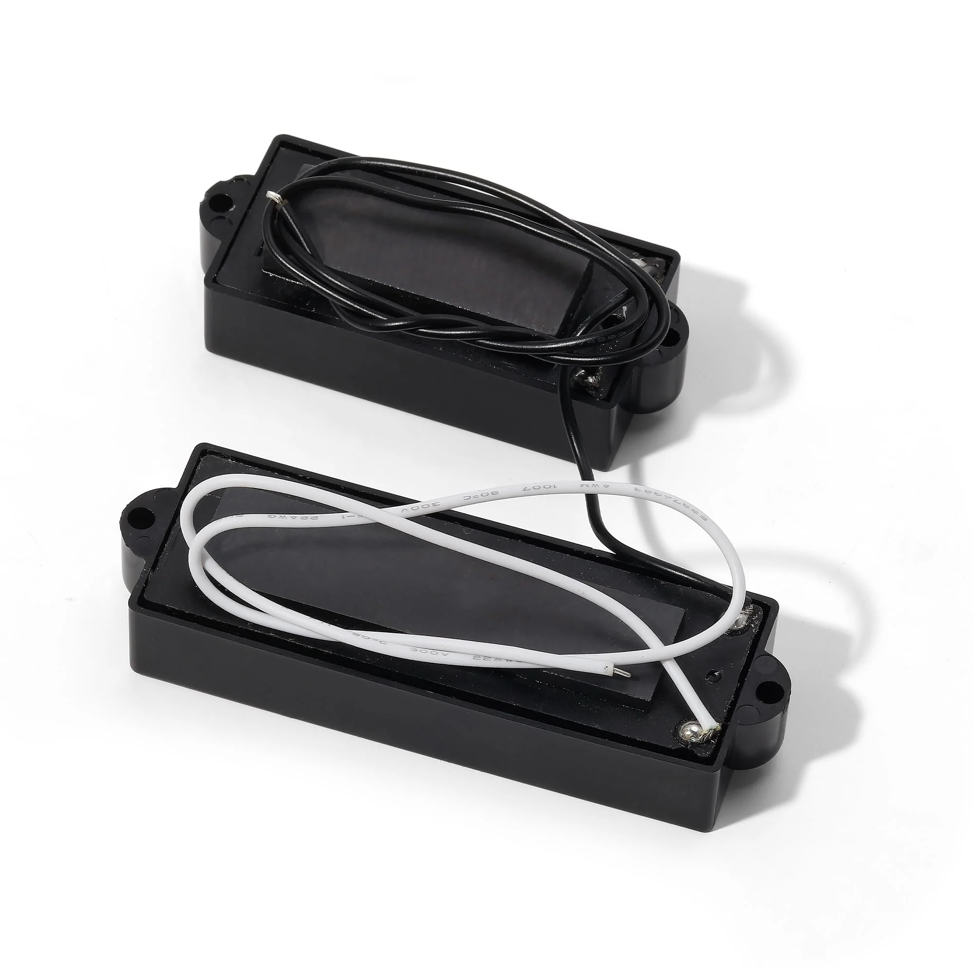 Wilkinson M Series WOPB5 Variable Gauss Ceramic Bass Pickups Humbucker Pickups Set for PB Style 5 strings Electric Bass Guitar, Black (WOPB5) WOPB5 Black - Image 3