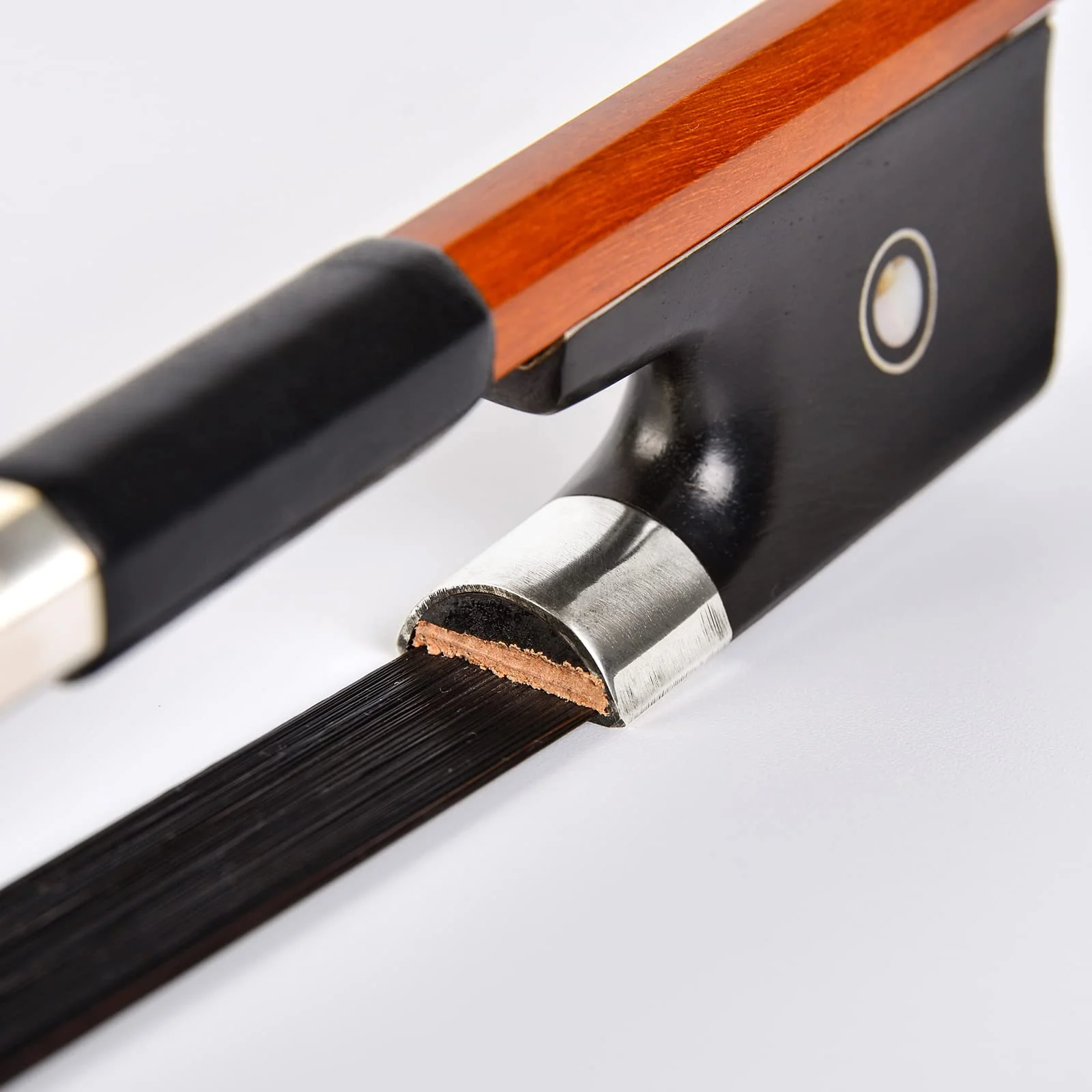 WinsterBow France Style Double Bass Bow New Black Horse Hair (France Double Bass Bow 4/4) France Double Bass Bow 4/4 - Image 6