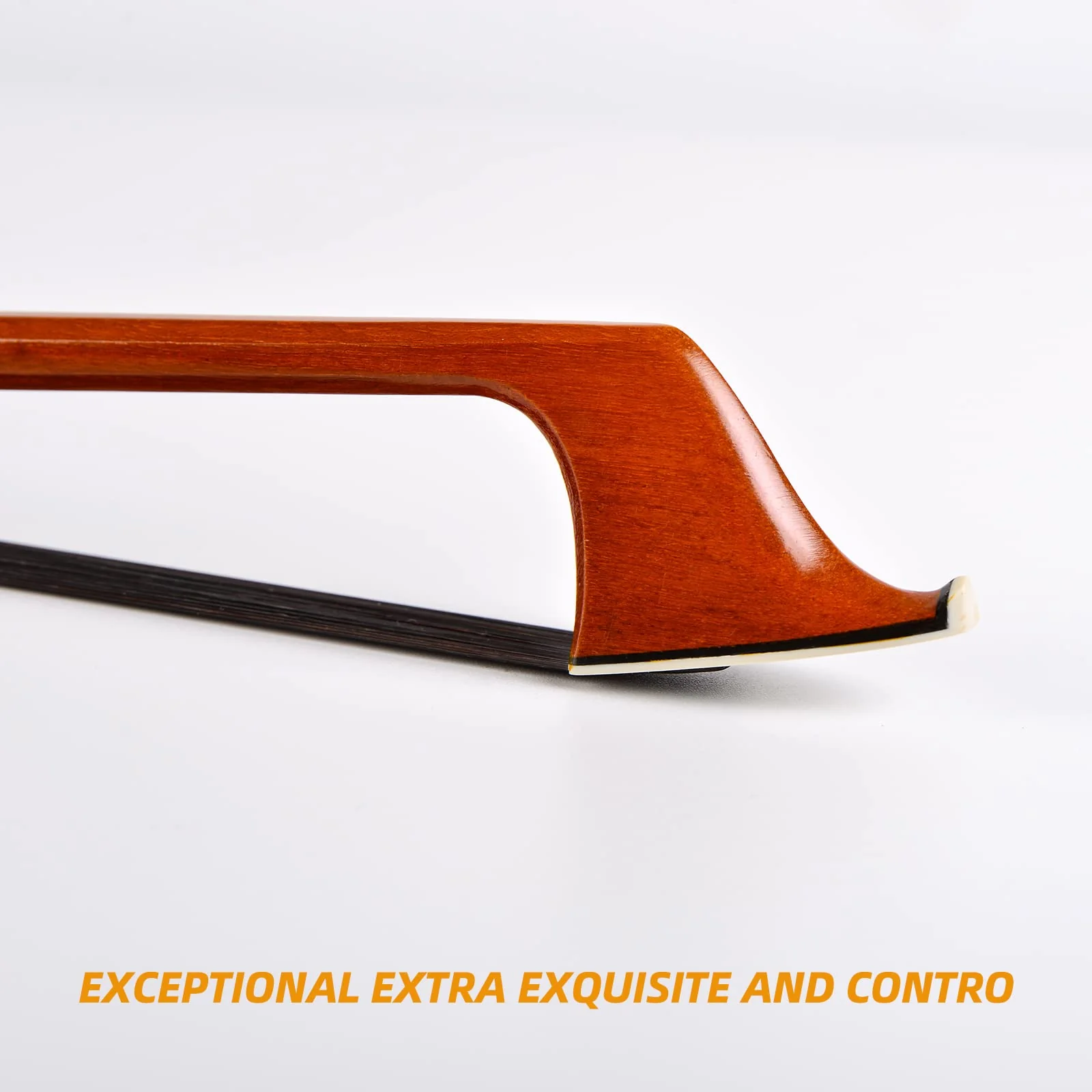 WinsterBow France Style Double Bass Bow New Black Horse Hair (France Double Bass Bow 4/4) France Double Bass Bow 4/4 - Image 8