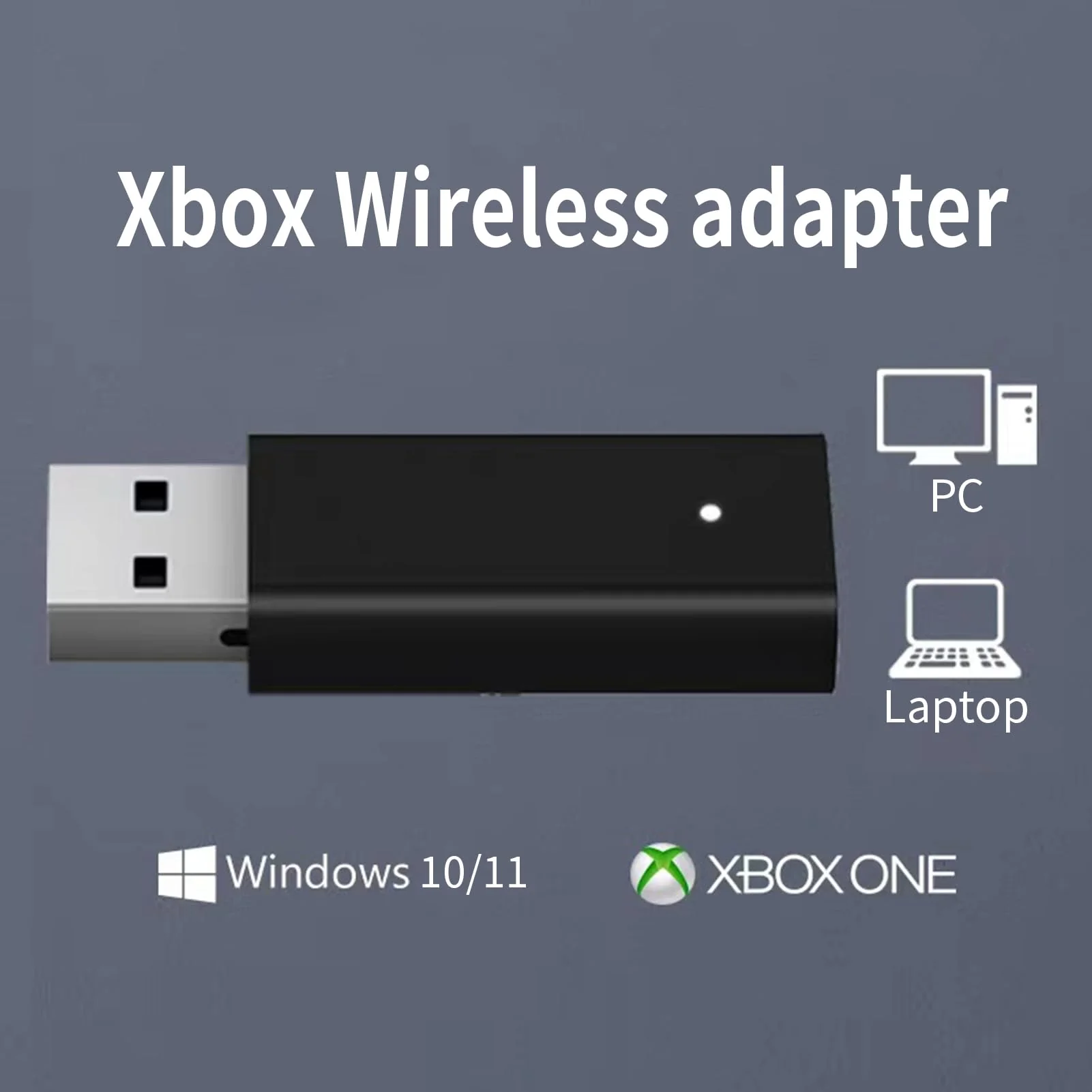 Wireless Adapter for Controller Xbox, Bluetooth Adapter for Controller Xbox One/Xbox One X S/Xbox Series X S/Elite, Compatible with Windows 10/11/8/8.1/7 - Image 2
