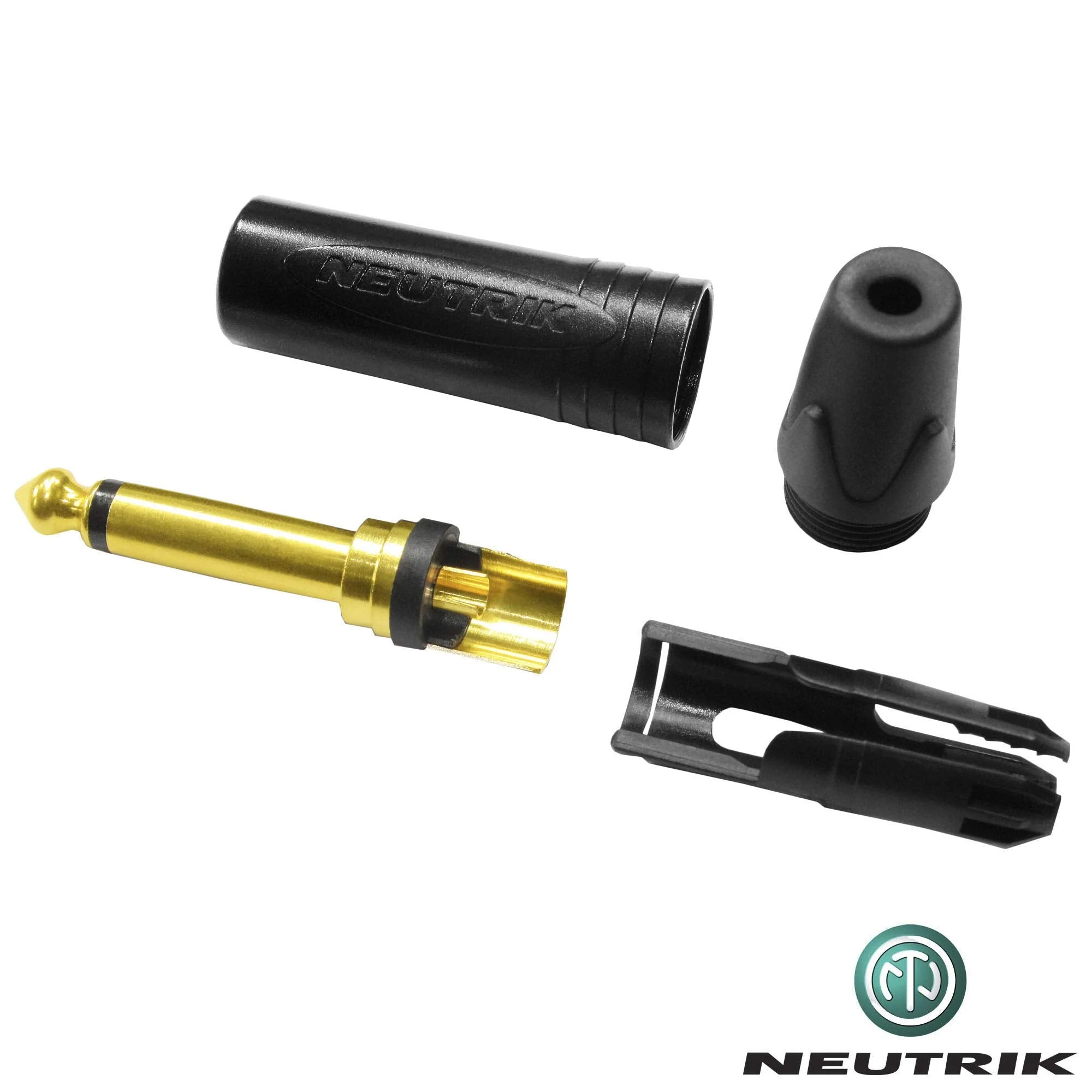 WORLDS BEST CABLES 50 Foot - Gotham GAC-1 Ultra Pro - Premium Low-Cap (21 pf/F) Guitar Bass Instrument Cable – w/Neutrik Gold Straight to Angled ¼ inch (6.35mm) TS Connectors - Custom Made - Image 9