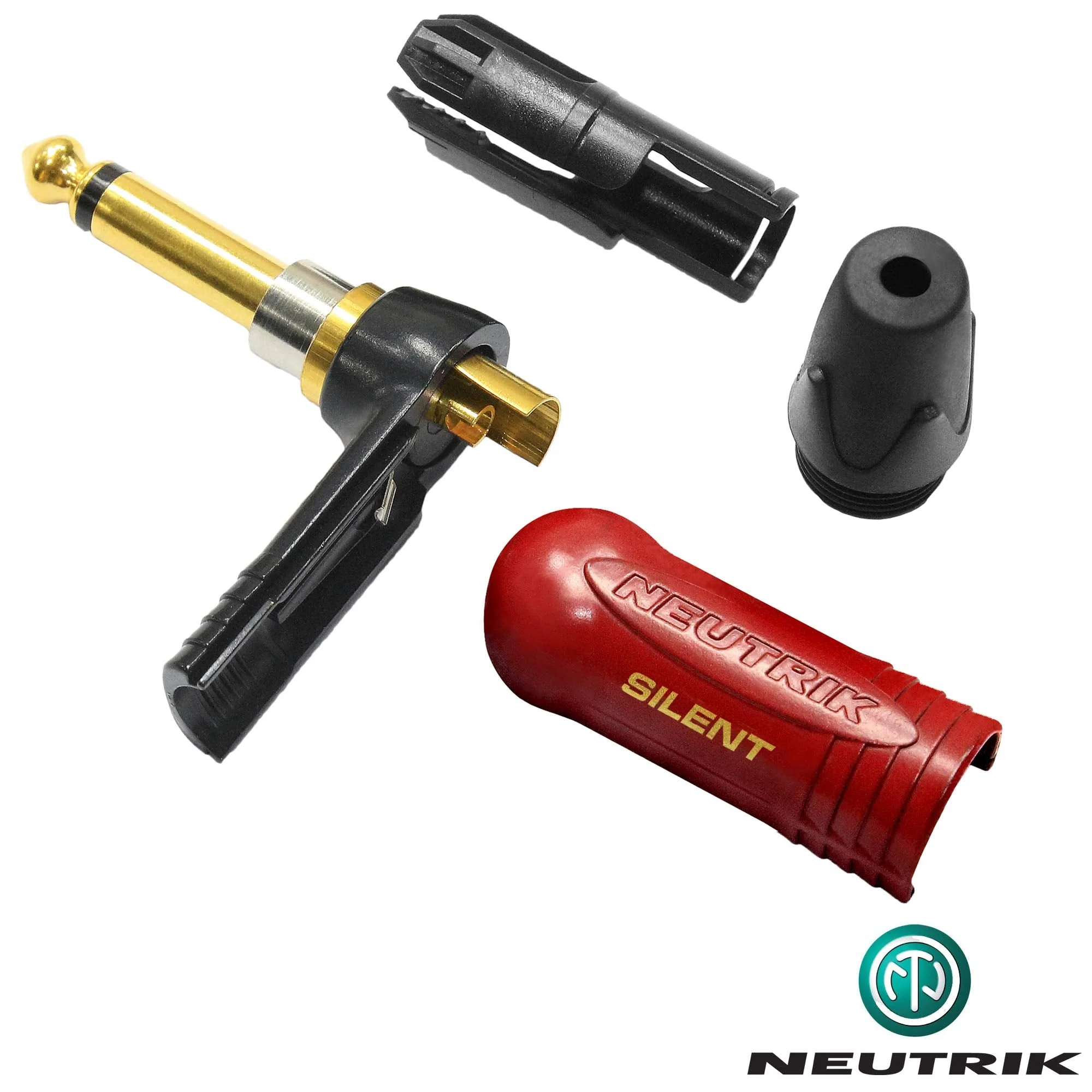WORLDS BEST CABLES 50 Foot - Gotham GAC-1 Ultra Pro - Premium Low-Cap (21 pf/F) Guitar Bass Instrument Cable w/Neutrik Gold Straight to Angled (Silent Plug) ¼ inch (6.35mm) TS Plugs - Custom Made - Image 8