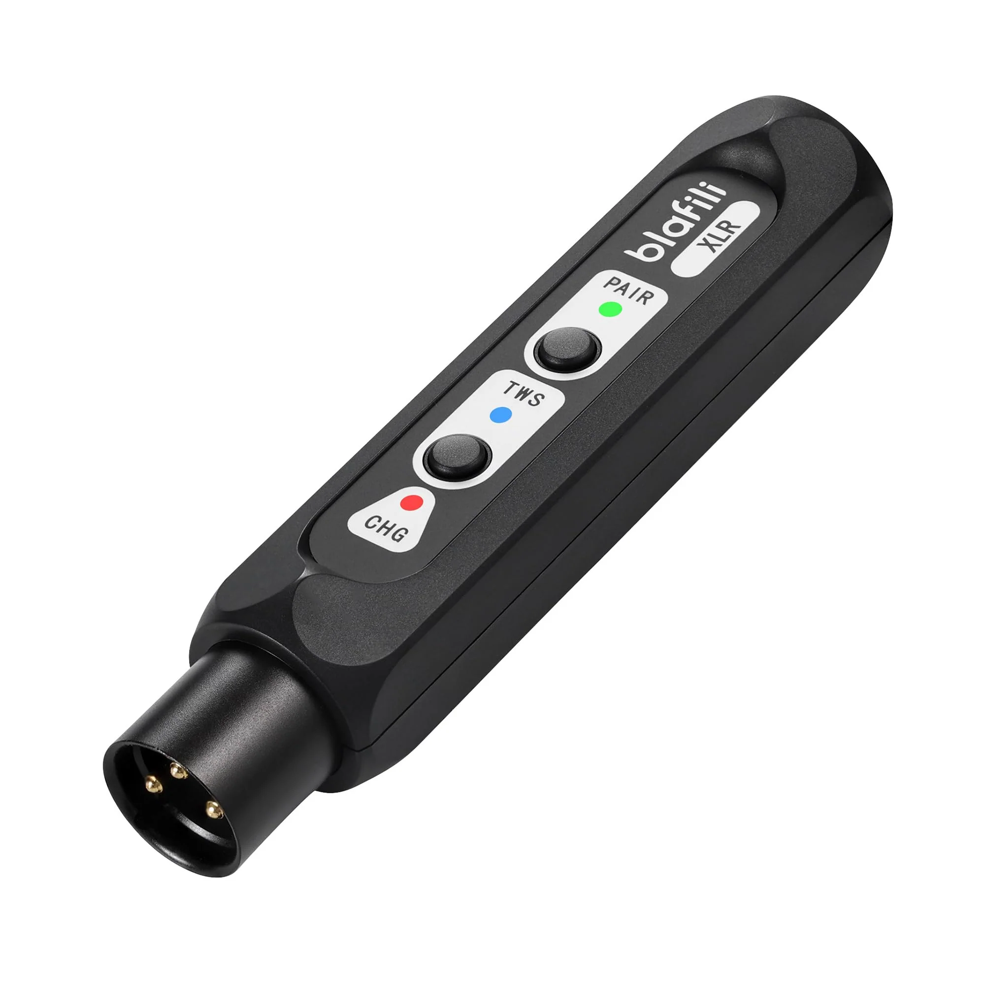 XLR Portable Bluetooth v5.1 Music Receiver, aptX HD aptX Low Latency AAC SBC TWS, Rechargeable Battery 10hrs Long Playtime, USB-C DAC for Mixing Console Desk, Audio Mixer, PA DJ System