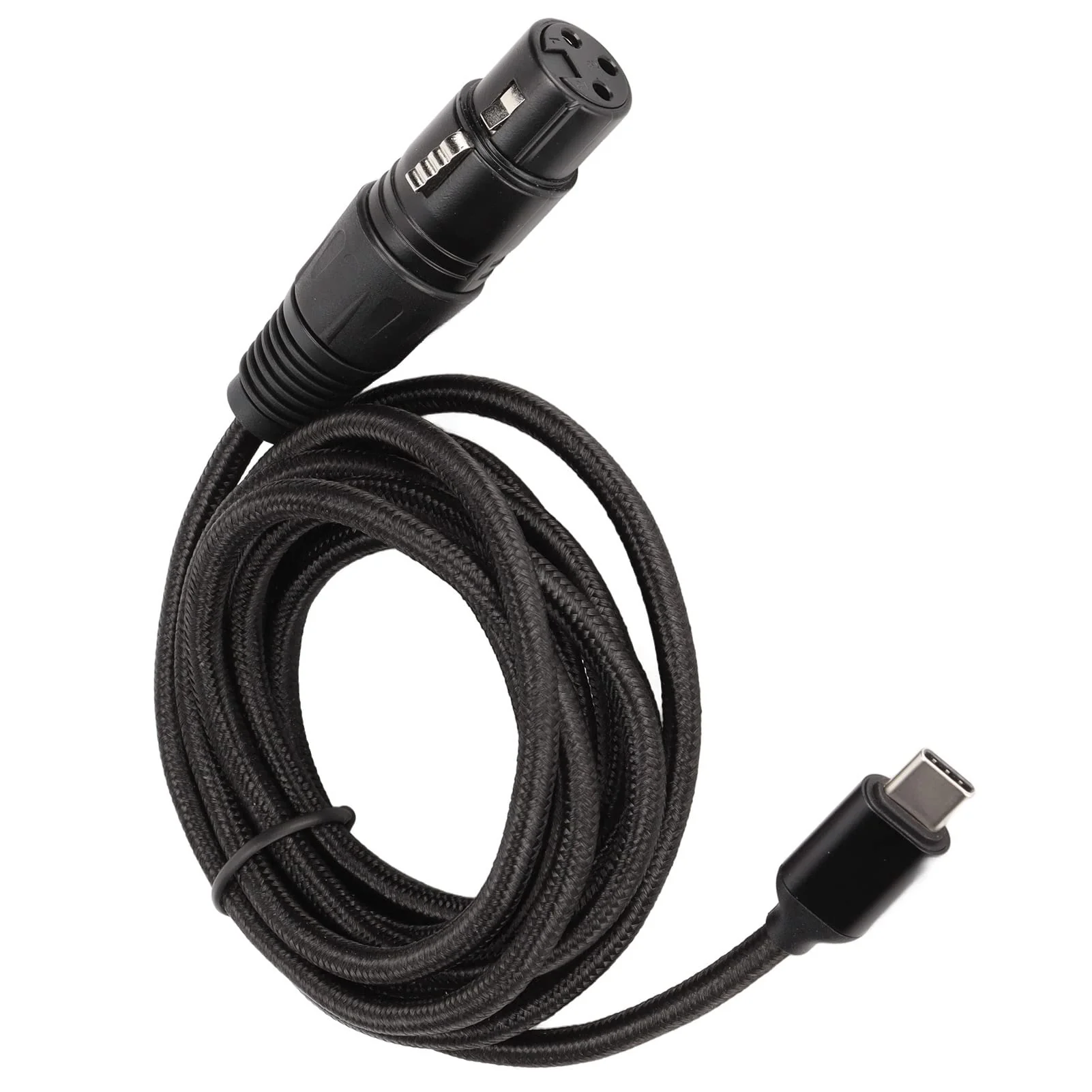 XLR USB Cable, USB C to XLR Female Mic Link Converter Studio Audio Connector Cords Adapter for Computer Music Recording USB Microphone Cable (2M) - Image 4