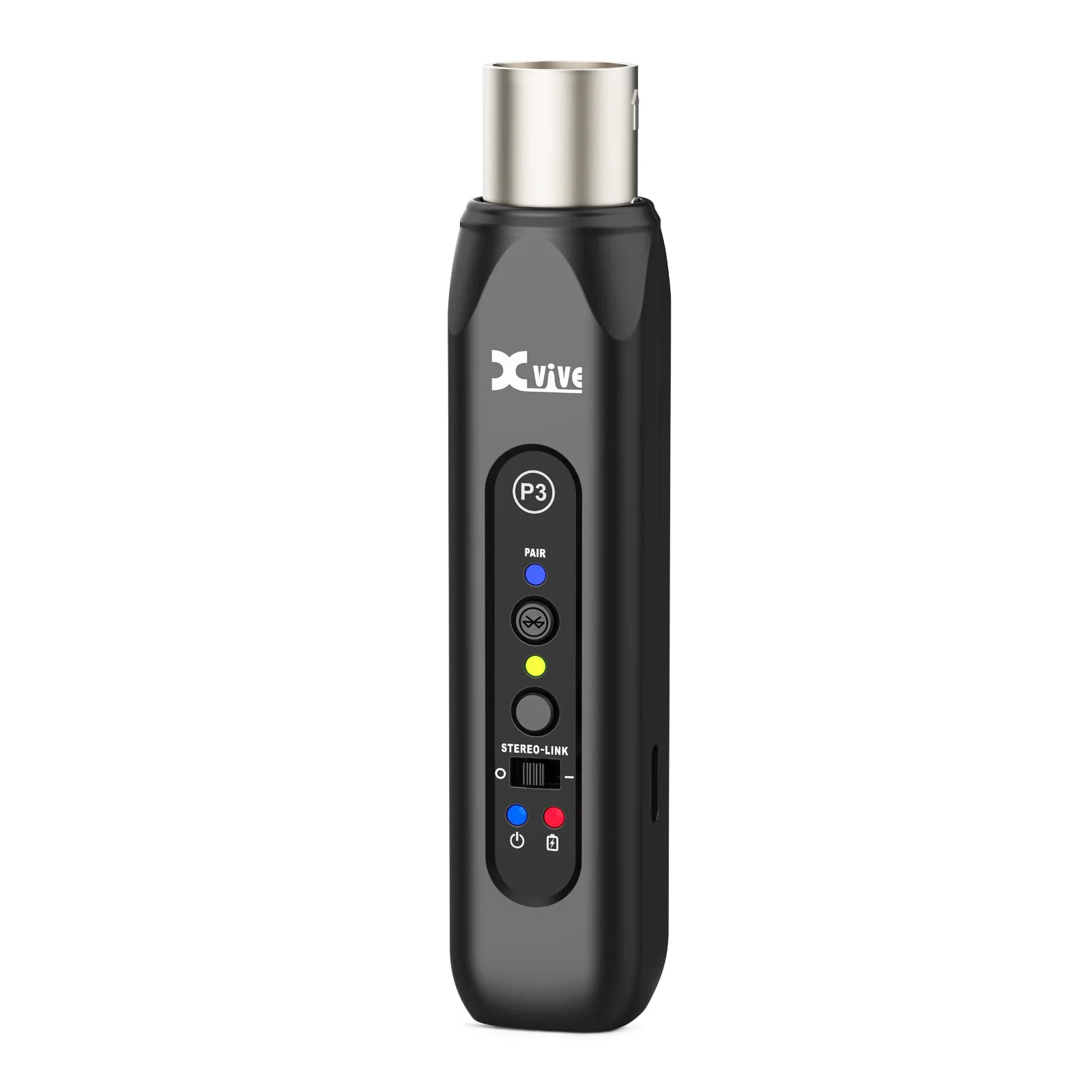 Xvive P3 Wireless XLR Bluetooth Receiver, Bluetooth Adapter for Speakers, Audio Mixer, PA Systems, DJ System(P3 XLR) P3 XLR BLUETOOTH