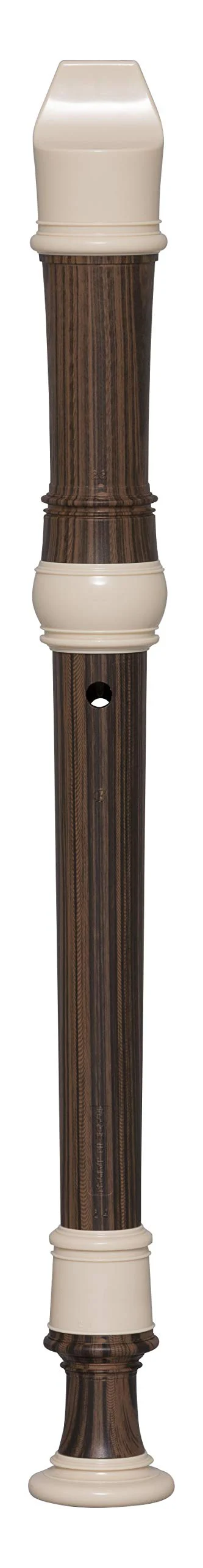 Yamaha YRS-314B Soprano Recorder, simulated Ebony finish, Baroque fingering, key of C - Image 3