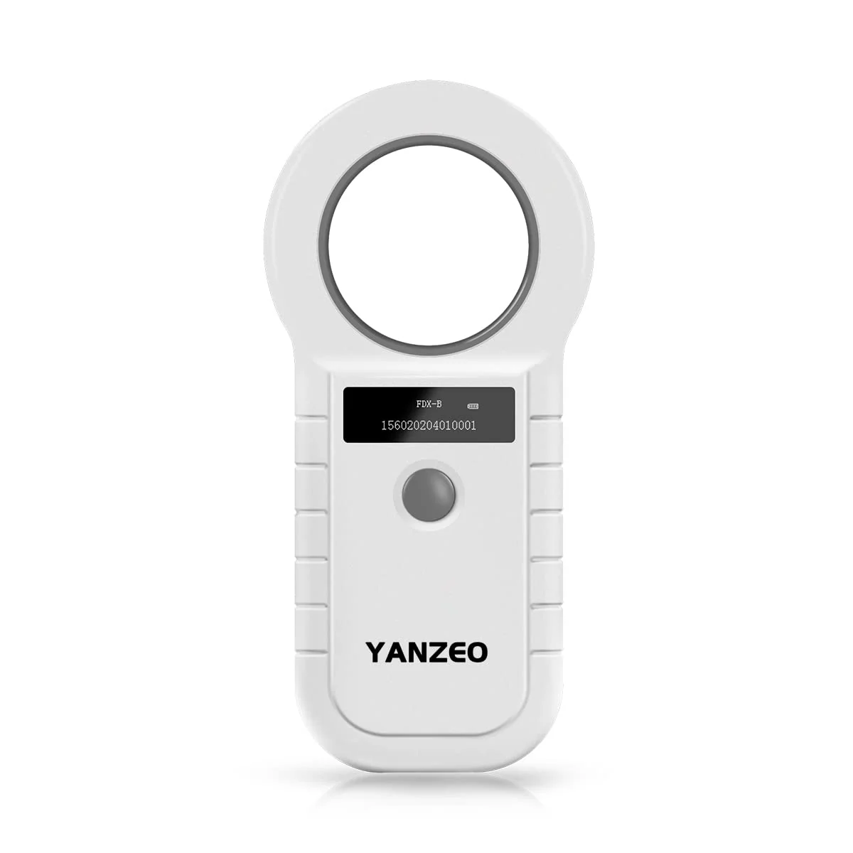 Yanzeo Pet Microchip Reader 134.2KHz/125KHz 15 Digits Pet Microchip Scanner for Dogs Cats FDX-B (ISO 11784/11785) Ar180c