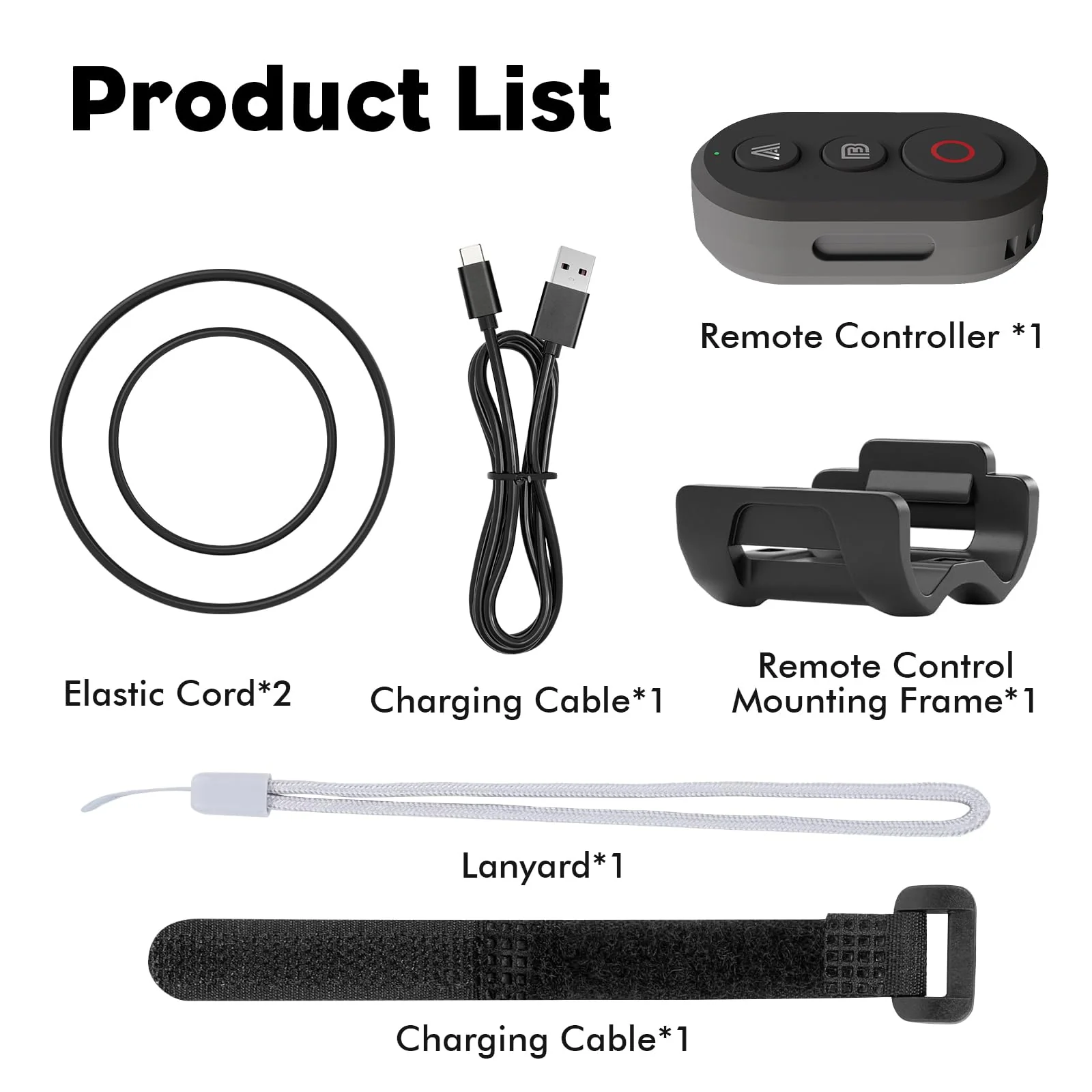 YDW Bluetooth Remote Controller Compatible with DJI Osmo 360/Action 6/5 Pro/4,for Insta 360X5 X4 X3/Ace Pro2/Ace Pro/GO 3S/GO 3 Wireless Remote Controller,114FT Range Action Camera Accessories - Image 7