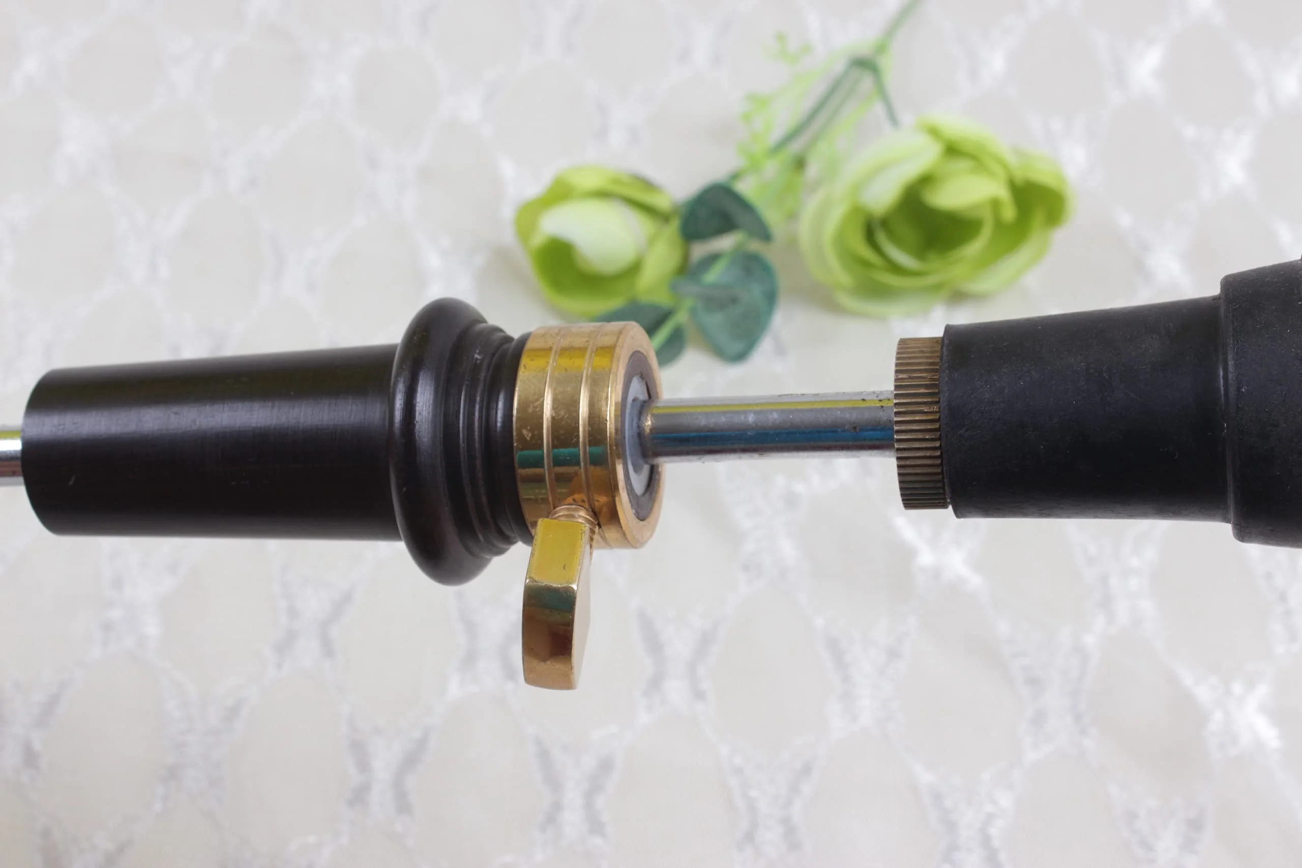 Yinfente 4/4 3/4 Upright bass endpin ebony antiskid double bass endpins Support Bass end pins for string bass - Image 5