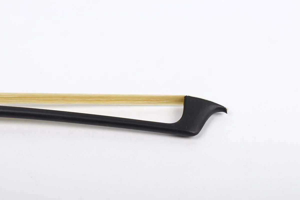 Yinfente 4/4 Cello Bow Carbon Fiber Fluer-de-lys Inlay Full size Well Balanced Natural Horse Hair Cello parts (4/4) - Image 4