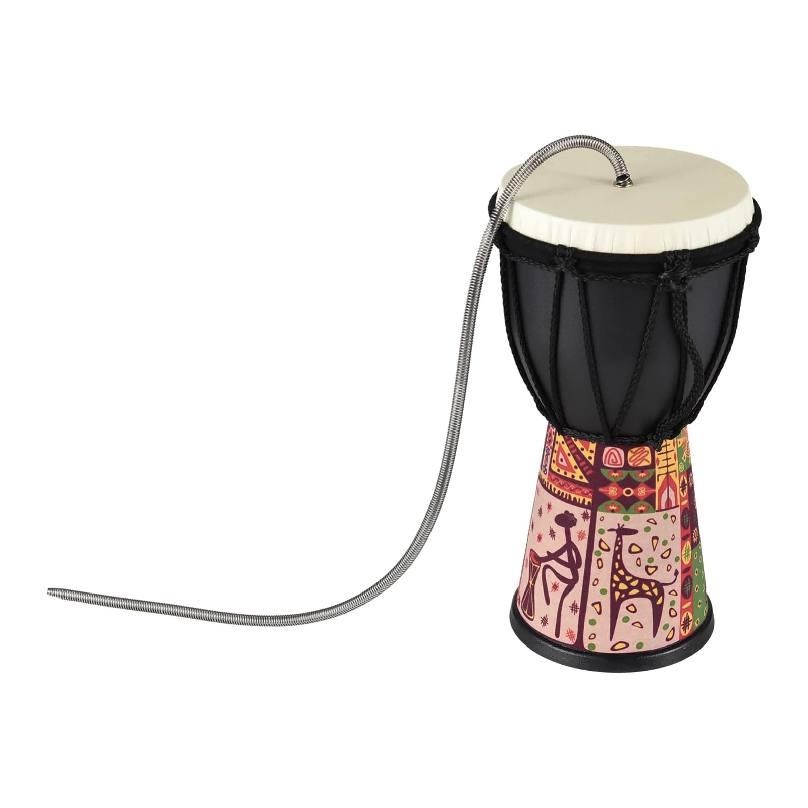 Yinhing 4 Inch Thunder Drum Instrument, Portable Lightweight PVC Drum Cavity Sound Effect Instrument, Bright Color #2 - Image 5
