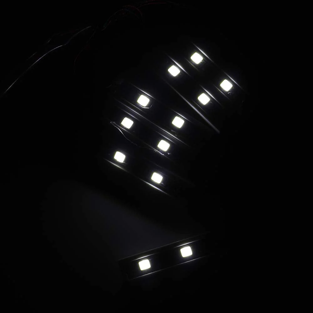 Ymiko 1 x 6 LED Downlights USB Powered Brick White, Powered by USB, LED Bricks, Lamp Off, LED Lighting, Compatible with Bricks - Image 8