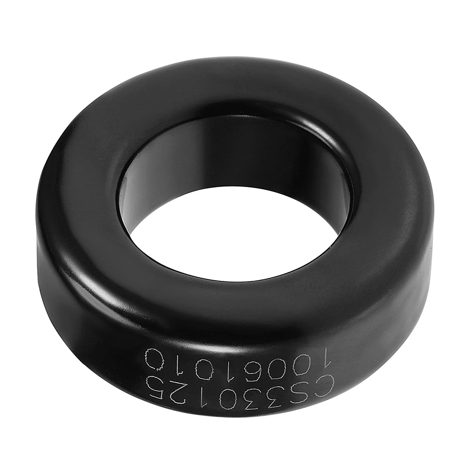 YOKIVE Toroid Core Ferrite Choke Ring Iron Powder Inductor Ferrite Ring Good for Power Transformers (Black Grey 33.7 mm x 19.3 mm x 11.3 mm)