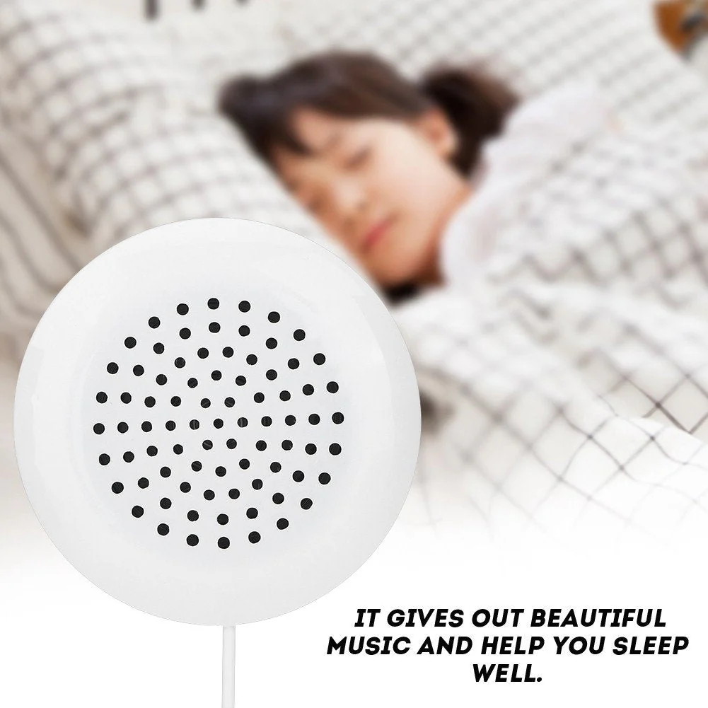 Yosoo Pillow Speaker, DIY Pillow Speaker 3.5mm Mini Stereo Speaker Speakers for Sleeping Mini Portable Stereo Speaker Headphones for MP3 Phone Portable CD - Image 2