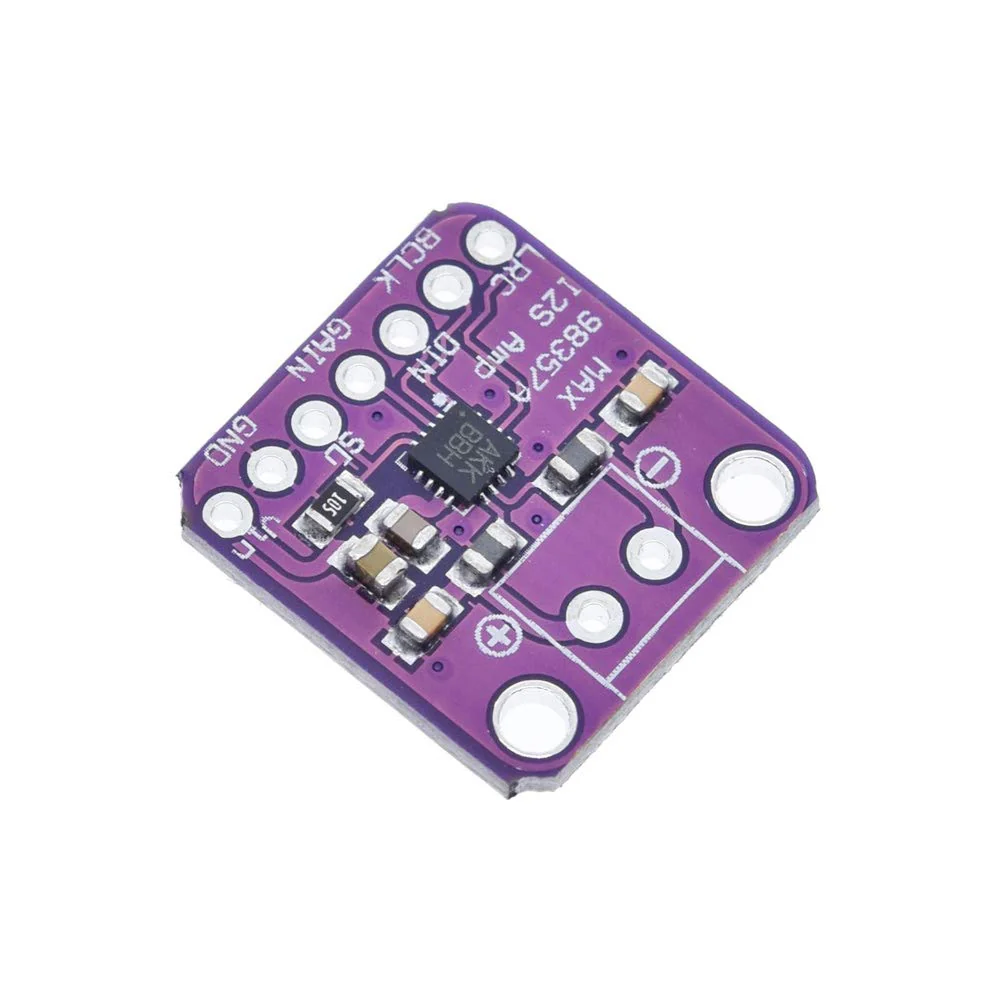 Youmile 2pcs MAX98357 Audio Power Amplifier Module I2S Class D Filterless Audio Amplifier Board for Raspberry Pi with Dupont Cable - Image 6