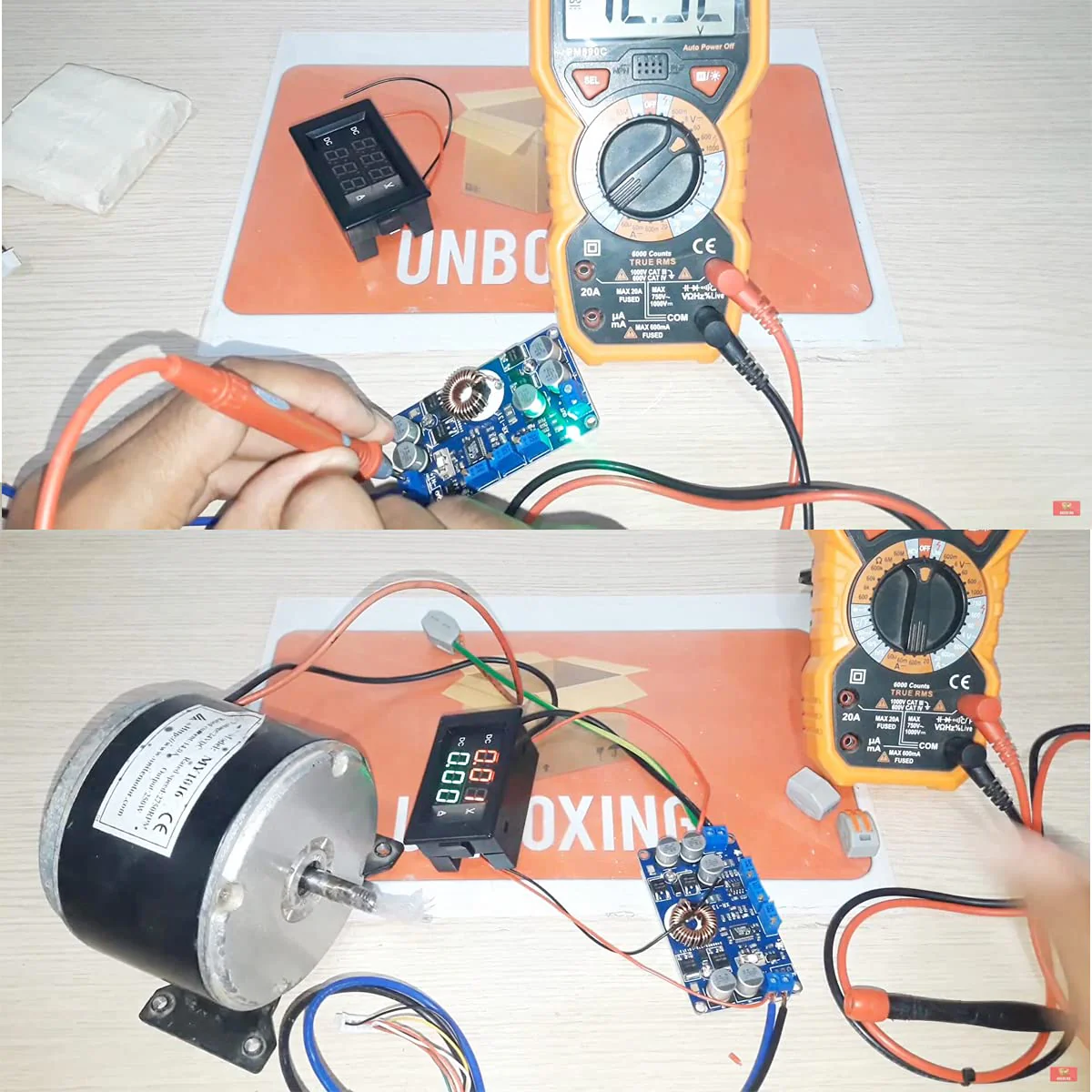 Youmile LTC3780 Boost Converter DC 5V-32V to 1V-30V 10A Constant Voltage Current Automatic Converter Step-Up Down Controller Charging Module with Cable - Image 7