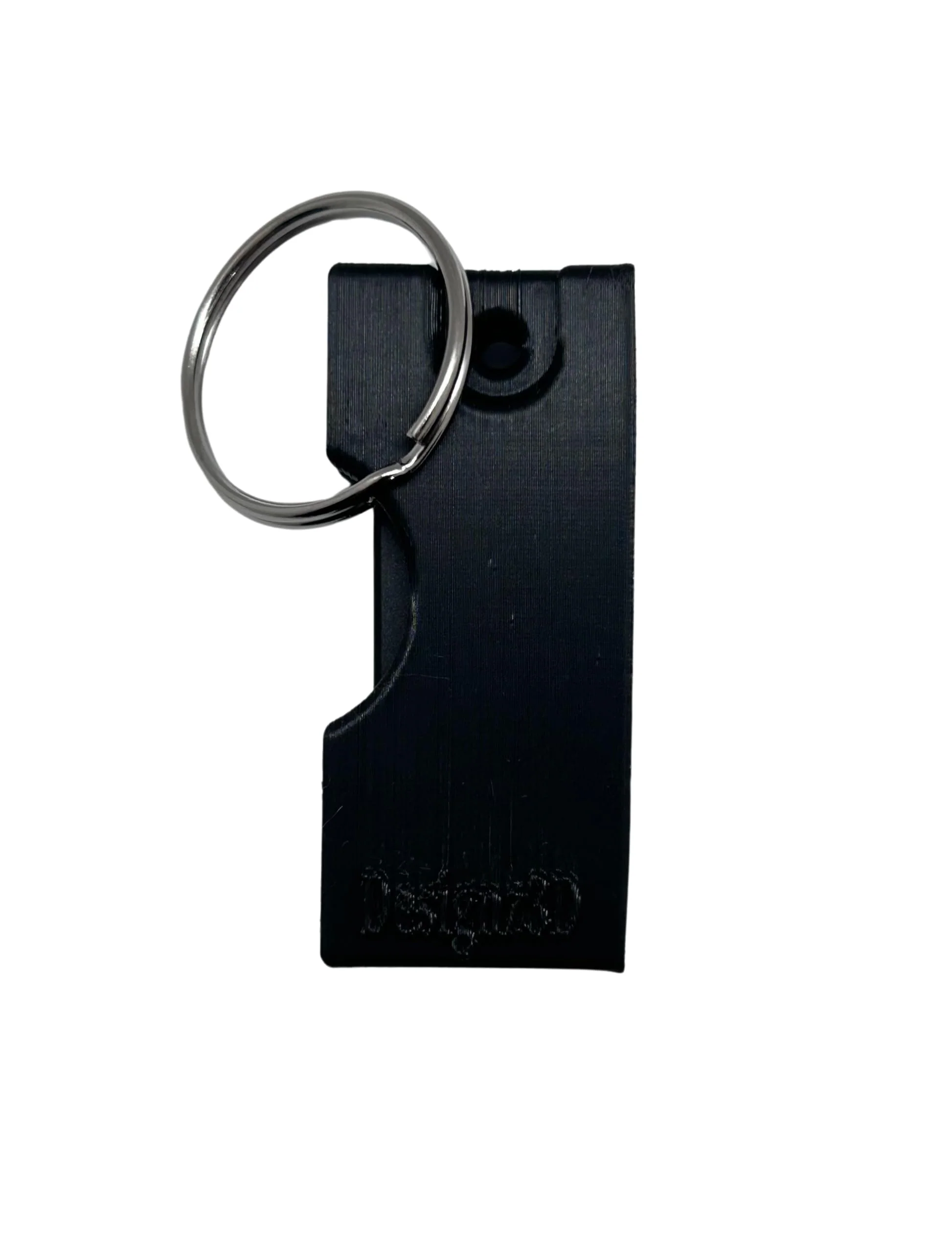 Yubikey Protector Flip Case Keychain Holder (5 NFC / 5C NFC) (Black, 5C NFC) - Image 3