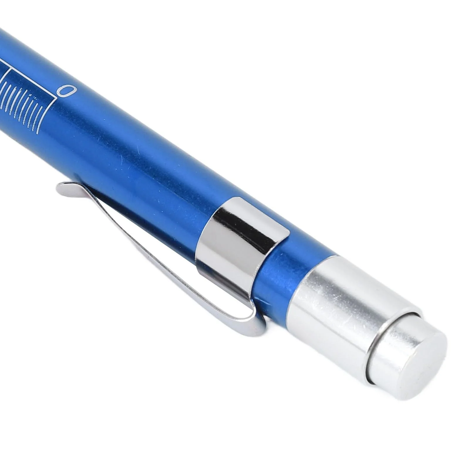YUYTE Pen Light with Pupil Gauge, LED Pen Light, Yellow Lighting, Concave Head, Aluminium Alloy, Medical Pen Light with Pupil Gauge, for Ear, Nose, Throat (Blue) - Image 7