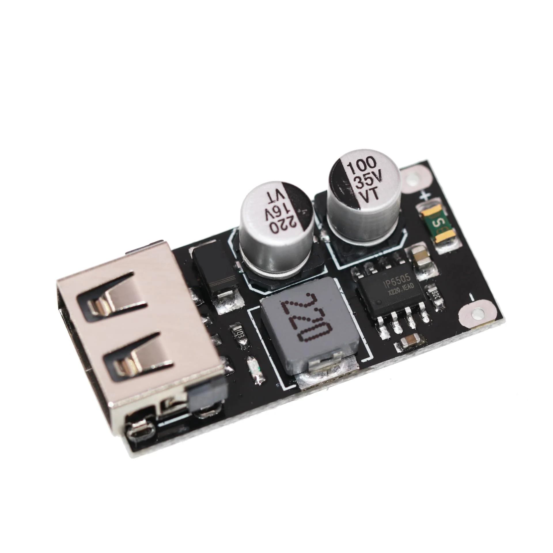 zalati DC-DC Power Buck Module Step-Down Converter Power Supply Voltage Regulator Compatible with QC2.0 QC3.0 FCP PD AFC - 1 Port