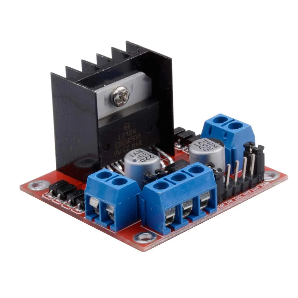 zalati Motor Drive Controller Board L298N Dual H Bridge DC Stepper Motor Driver Module Compatible with Arduino - Image 3