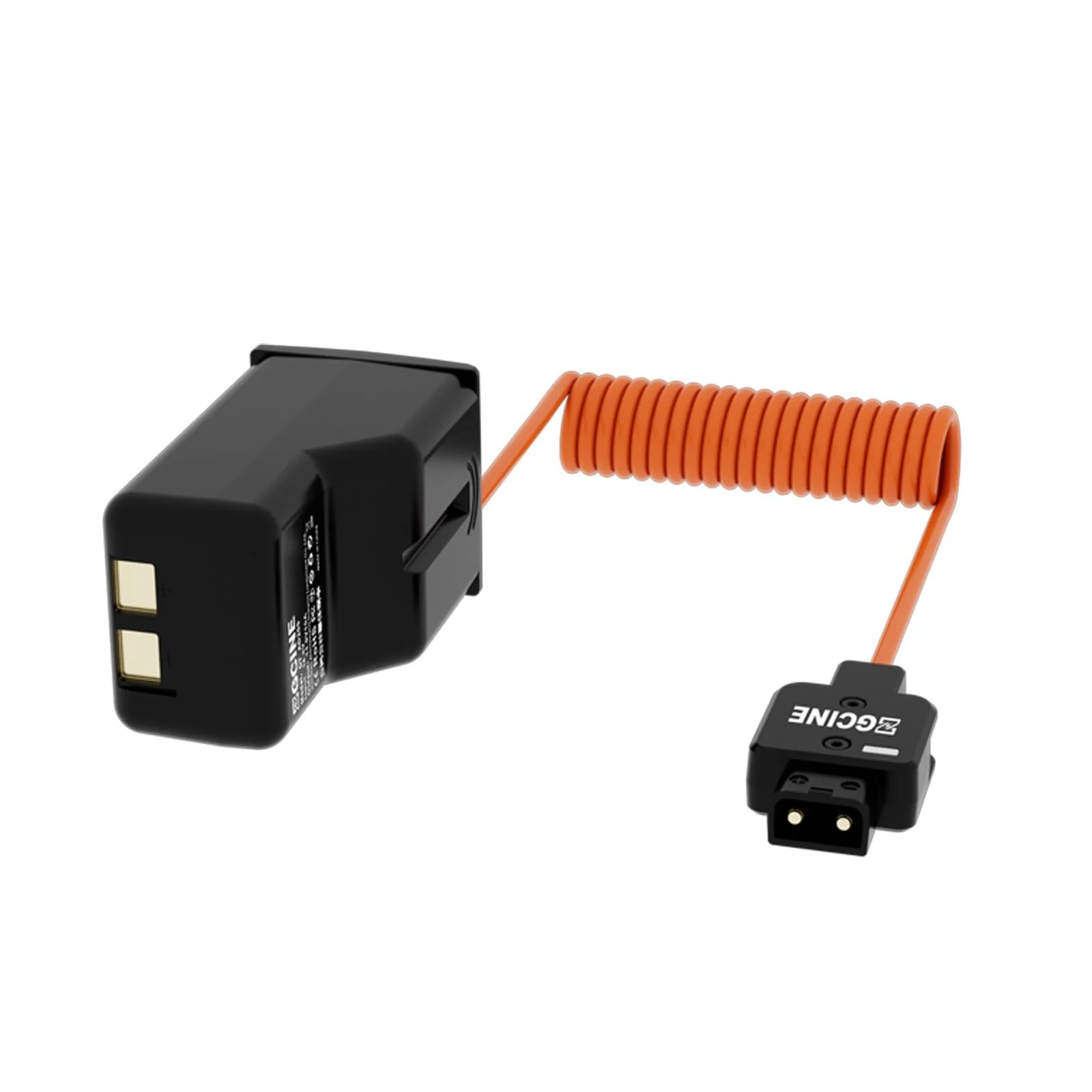 ZGCINE DT-AD200 D-Tap Dummy Battery Cable (Braided Wire) for Godox AD200/AD200 Pro/AD300 Pro/AD200 PRO II Flash Ligh | 180° Rotatable Connector, 14.8V/10A Output, Anti-Reverse Protection - Image 2