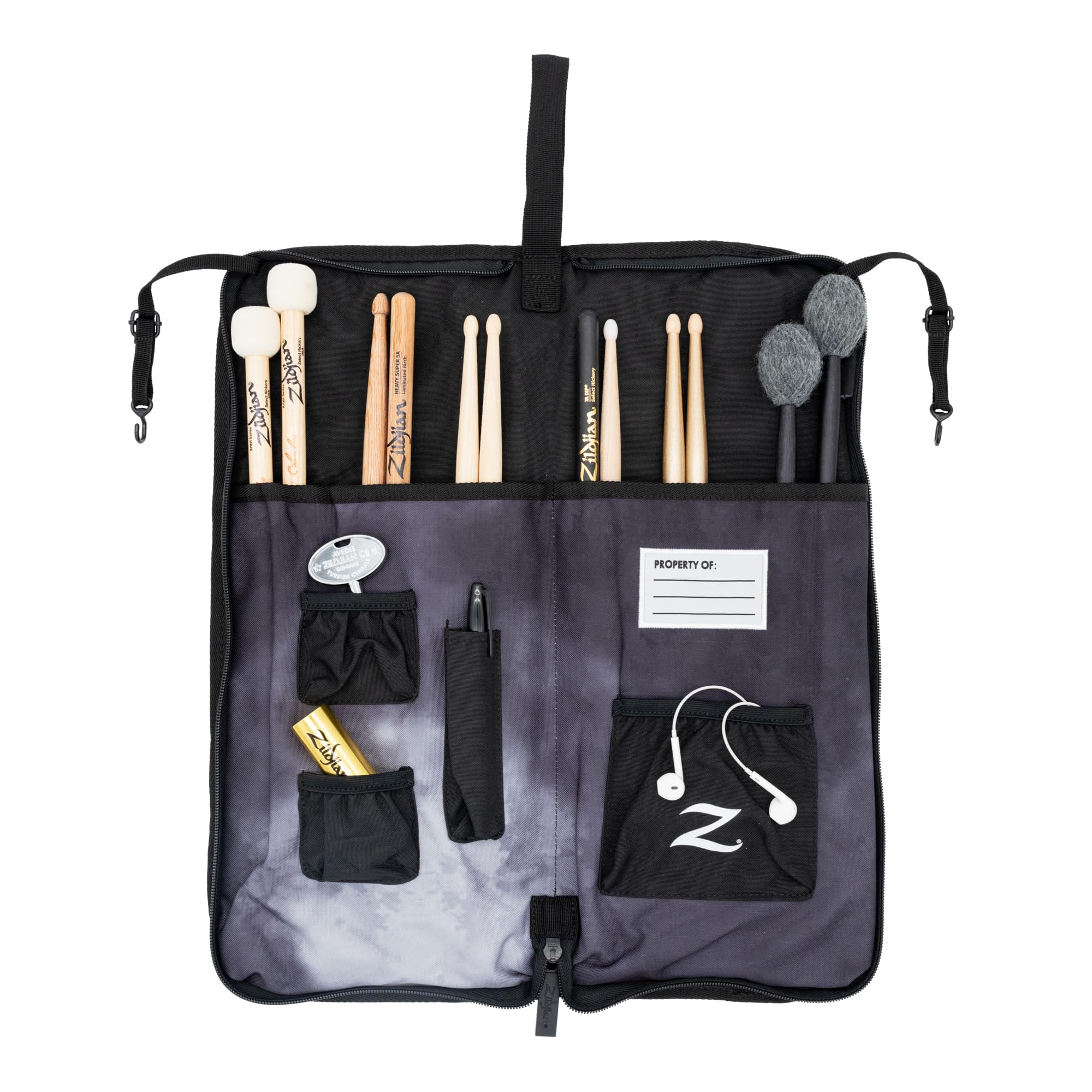Zildjian Student Stick Bag, Black and Grey - Image 5
