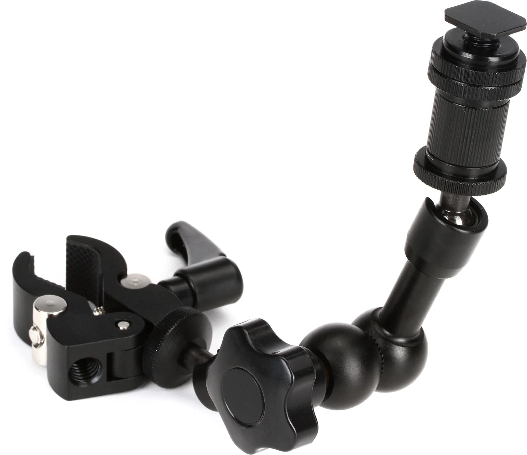 Zoom HRM-7 Handy Recorder Mount, 7-inch Arm, Clamp Mount, Designed to be Used With Zoom Portable Audio and Video Recorders