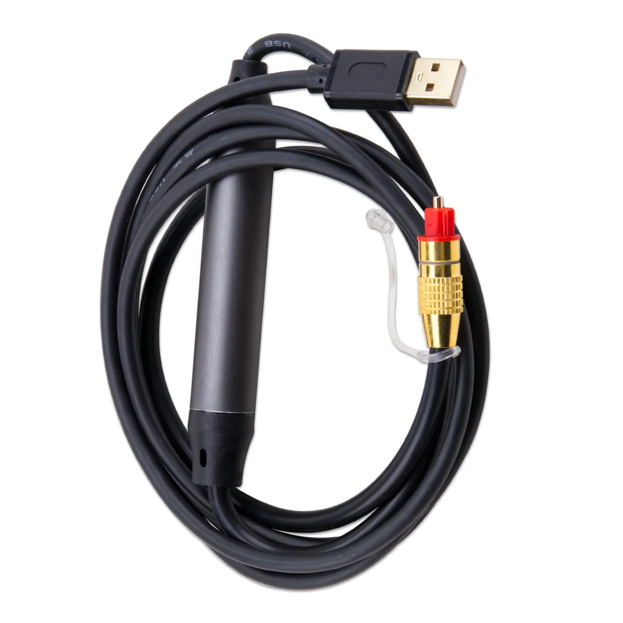 ZORZA 1Pcs Plug-and-Play USB to Optical Audio Adapter Cable Unidirectional USB A Male to SPDIF Port Converter Cord for Laptops Desktops Speakers High-Speed PC Sound Card 1.5m/4.92ft
